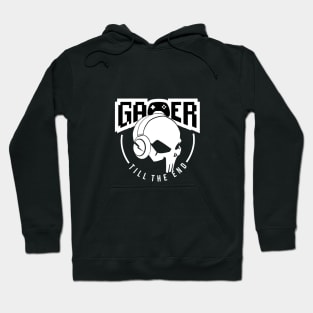 gamer till the end cool Hoodie